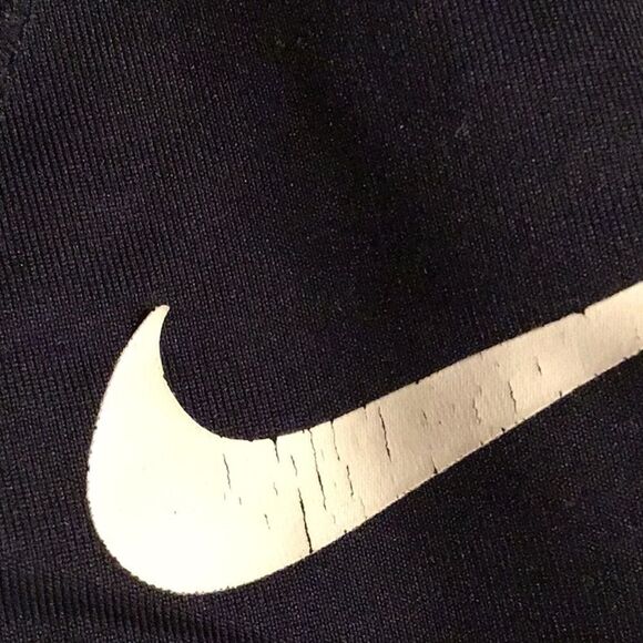 Nike Pro Black White Logo Athletic Bootie Shorts - Picture 12 of 14